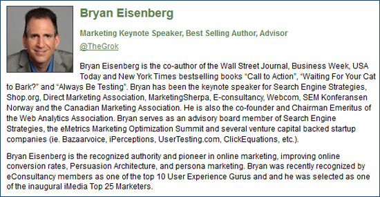 Bryan Eisenberg to Keynote Affiliate Management Days SF 2014 - AM Days ...